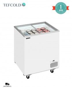 Congelador Horizontal Tapa Cristal Corredera IC201SC Tefcold