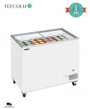 Congelador Horizontal Tapa Cristal Corredera IC301SC Tefcold