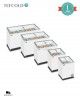 Congelador Horizontal Tapa Cristal Corredera IC301SCEB Tefcold