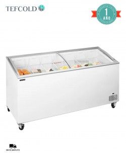 Congelador Horizontal Tapa Cristal Corredera IC551SCEB Tefcold