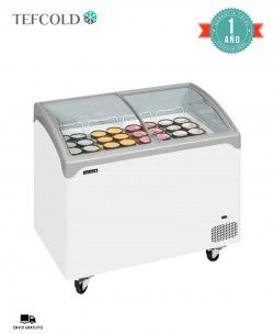 Congelador Horizontal Tapa Cristal NIC301SCEB Tefcold