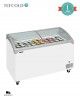 Congelador Horizontal Tapa Cristal Corredera NIC401SCEB Tefcold