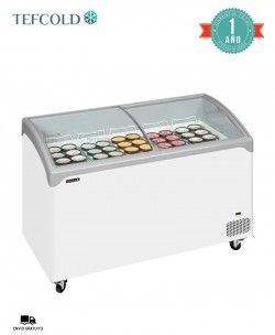 Congelador Horizontal Tapa Cristal NIC401SCEB Tefcold
