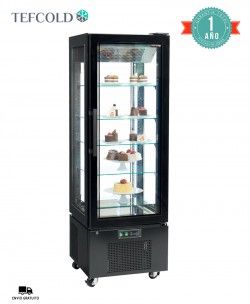 Armario Expositor 4 Caras Cristal UPD400-C Tefcold