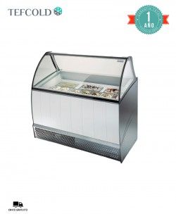 Vitrina de Heladería BERMUDA 13 LX White ISA Tefcold
