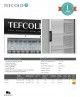 Armario Expositor de Refrigeración FSC1380 Tefcold