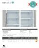 Armario Expositor de Refrigeración FSC1450 Tefcold