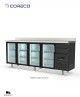Mesa Fría 4 Puertas Cristal FMRV-250 Coreco