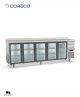 Mesa Fría 5 Puertas Cristal FMRV-300 Coreco
