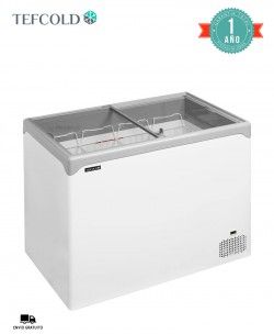 Congelador Horizontal Tapa Cristal Corredera NIC301SC Tefcold