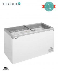 Congelador Horizontal Tapa Cristal Corredera NIC401SC Tefcold