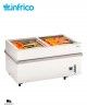 Congelador Horizontal Tapa Corredera Cristal IL 1500 HC Infrico