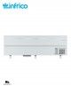 Refrigerador Botellas Acero Inoxidable EB 1500 II Infrico 