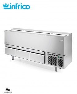 Refrigerador de Botellas con Cajones EBC 2000 II Infrico