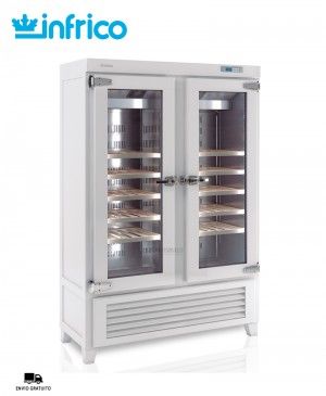 Expositor de Vino en Madera EVV 49 R2G Infrico Serie VINTAGE