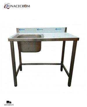 Fregadero Industrial Arriostrado FREIA 1200 Judinox