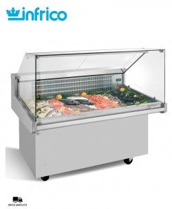 Vitrina Refrigerada Carro Pescado VRP 13 Infrico