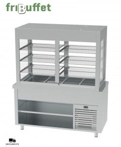 Vitrina Refrigerada Cuba Fría SSCFAV4 Fribuffet Infrico
