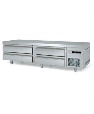 Mesa Fría GN 2/1 BAJO COCINA KBR-83 Coreco