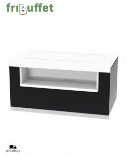 Mesa Gastrobuffet Placa Fría MB100PF4 Fribuffet Infrico