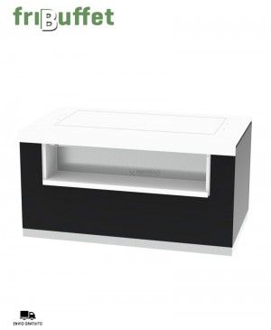 Mesa Gastrobuffet Placa Fría MB100PF4 Fribuffet Infrico