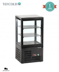 Vitrina Expositora Refrigerada UPD60-BLACK Tefcold