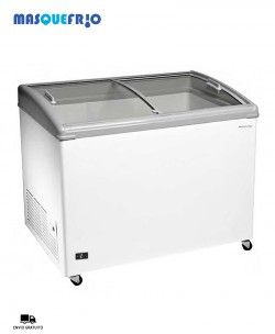 Arcón Congelador Tapa Cristal GTC 300 Masquefrio