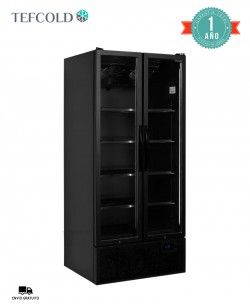 Armario Expositor de Refrigeración FS890H BLACK Tefcold