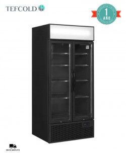 Armario Expositor de Refrigeración FSC891H BLACK Tefcold