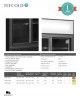 Armario Expositor de Refrigeración FSC891S BLACK Tefcold