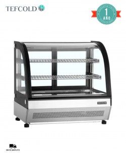 Vitrina Sobremostrador LCT750C/BLACK Tefcold