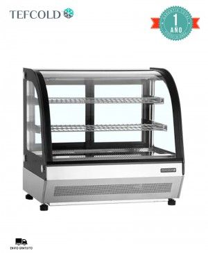Vitrina Sobremostrador LCT750C/BLACK Tefcold