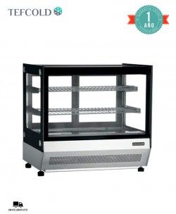 Vitrina Sobremostrador LCT750F/BLACK Tefcold