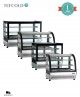 Vitrina Sobremostrador LCT750F/BLACK Tefcold