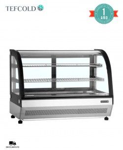 Vitrina Sobremostrador LCT900C/BLACK Tefcold