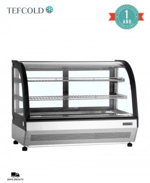 Vitrina Sobremostrador LCT900C/BLACK Tefcold