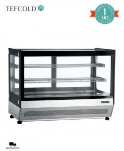 Vitrina Sobremostrador LCT900F/BLACK Tefcold