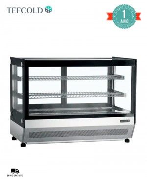 Vitrina Sobremostrador LCT900F/BLACK Tefcold