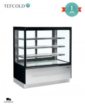 Vitrina Expositora Refrigerada LPD1203F/BLACK Tefcold