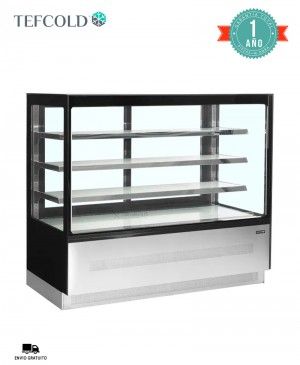Vitrina Expositora Refrigerada LPD1503F/BLACK Tefcold