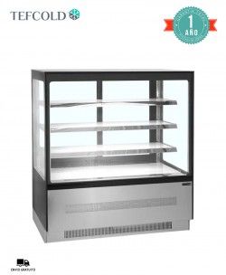 Vitrina Expositora Refrigerada LPD903F/BLACK Tefcold