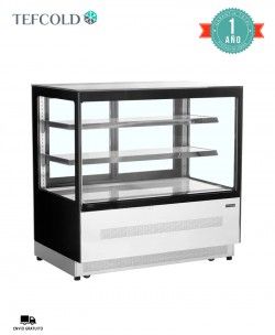 Vitrina Expositora Refrigerada LPD1200F/BLACK Tefcold