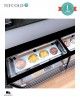 Vitrina Expositora Refrigerada LPD1200F/BLACK Tefcold