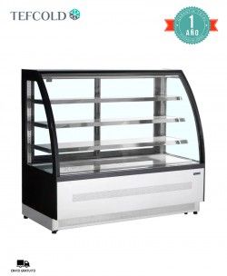 Vitrina Expositora Refrigerada LPD1500C/BLACK Tefcold