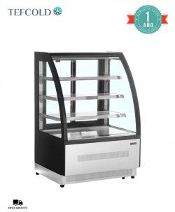 Vitrina Expositora Refrigerada LPD900C/BLACK Tefcold