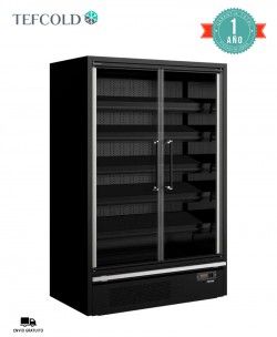 Mural Refrigerado con Puertas Galaxy+ GP14FGD Black Tefcold