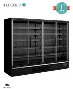 Mural Refrigerado con Puertas Galaxy+ GP26FGD Black Tefcold