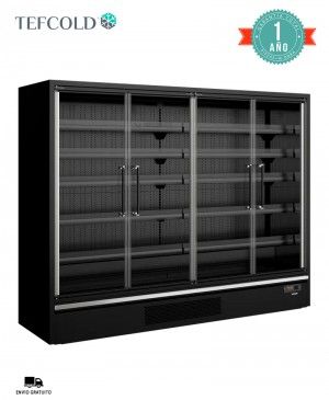 Mural Refrigerado con Puertas Galaxy+ GP26FGD Black Tefcold