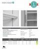 Armario Expositor de Congelación UFSC1450GCP NF Silver Tefcold