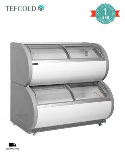 Congelador de Exposición Dos Niveles TD500 Tefcold